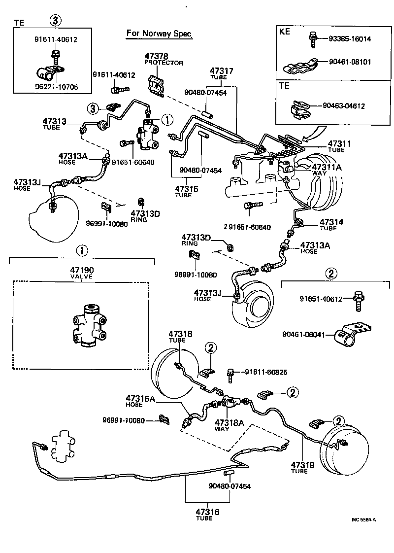 Brake Tube Clamp