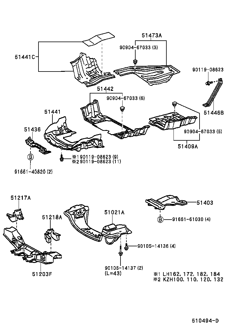 Suspension Crossmember & Under Cover