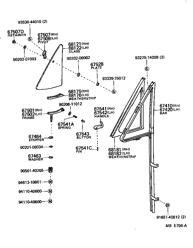 Front Door Ventilator Window