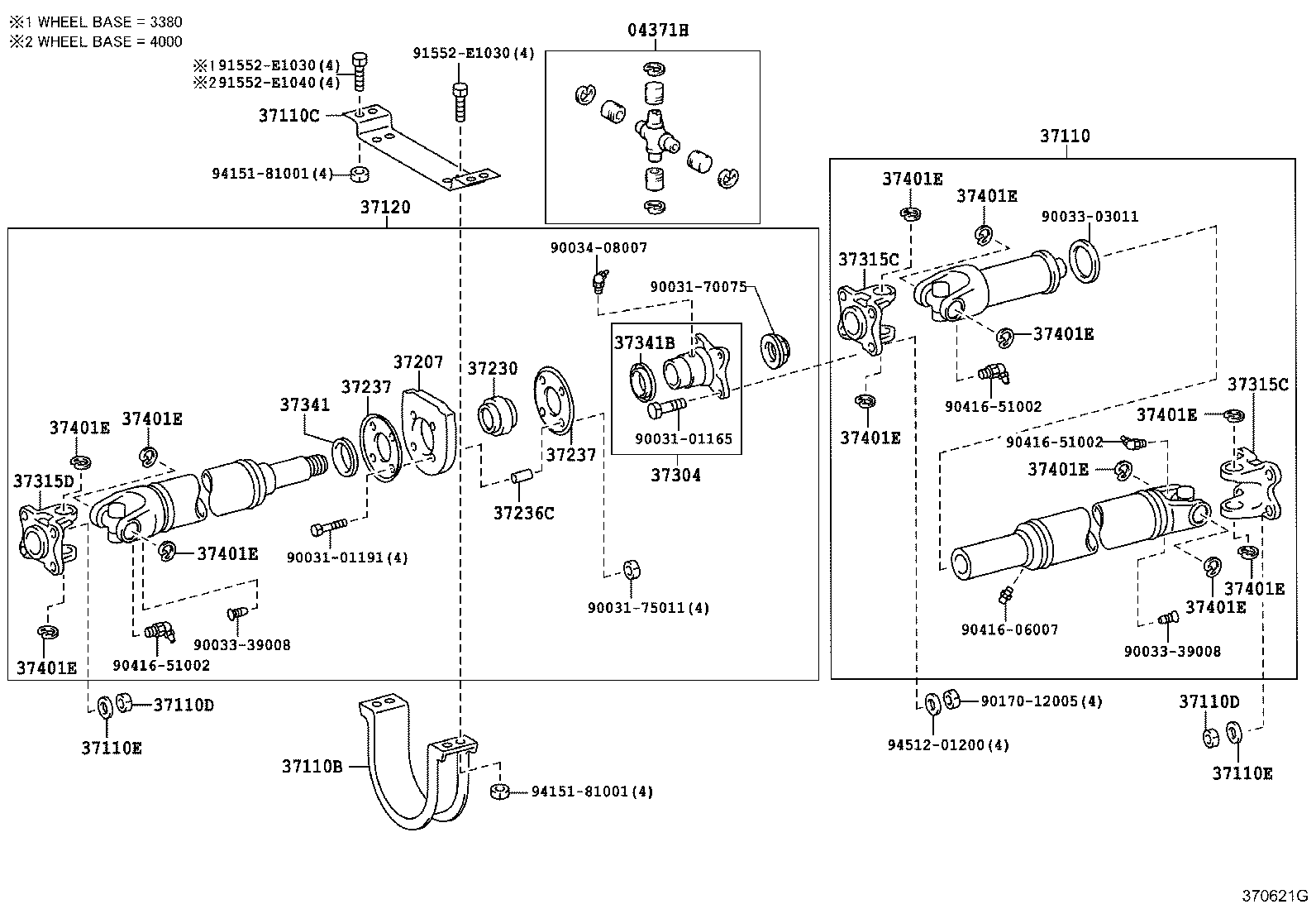 Propeller Shaft & Universal Joint