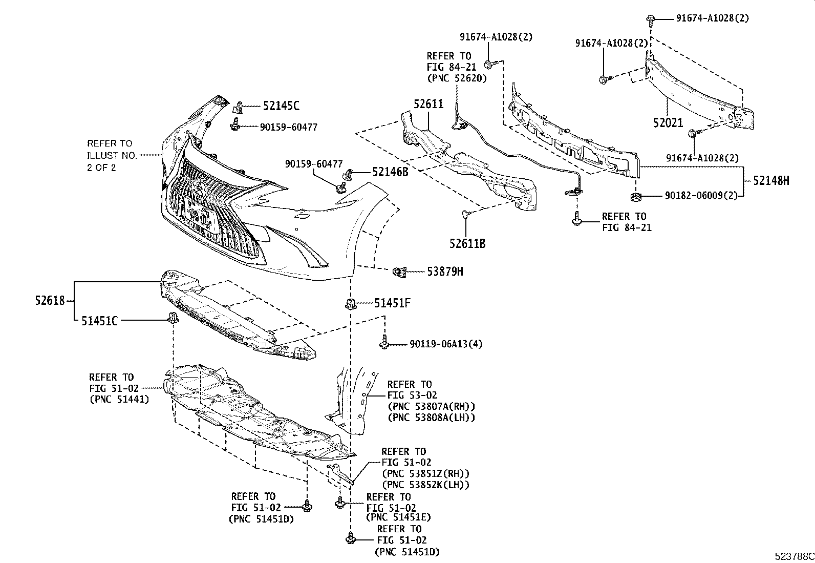 Front Bumper Bumper Stay