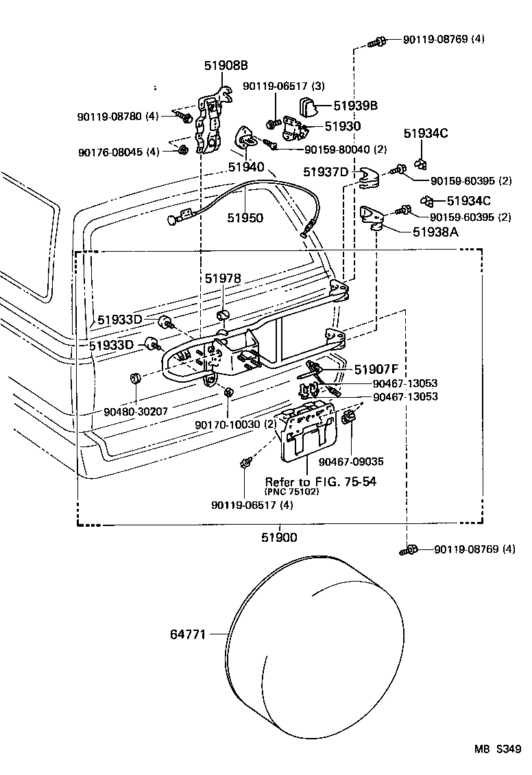 Spare Wheel Carrier