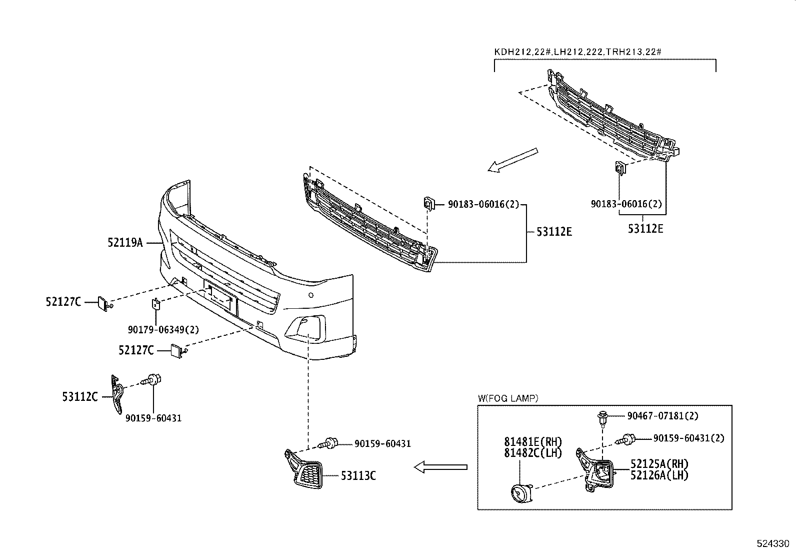 Front Bumper Bumper Stay