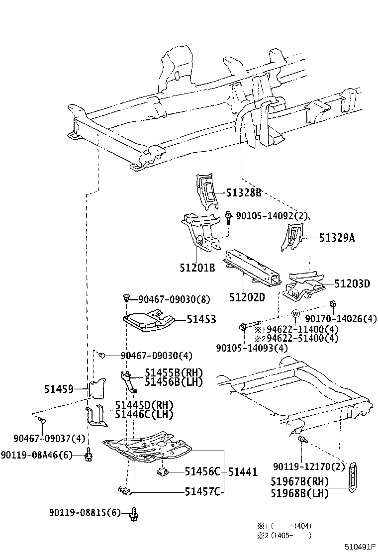 Suspension Crossmember & Under Cover