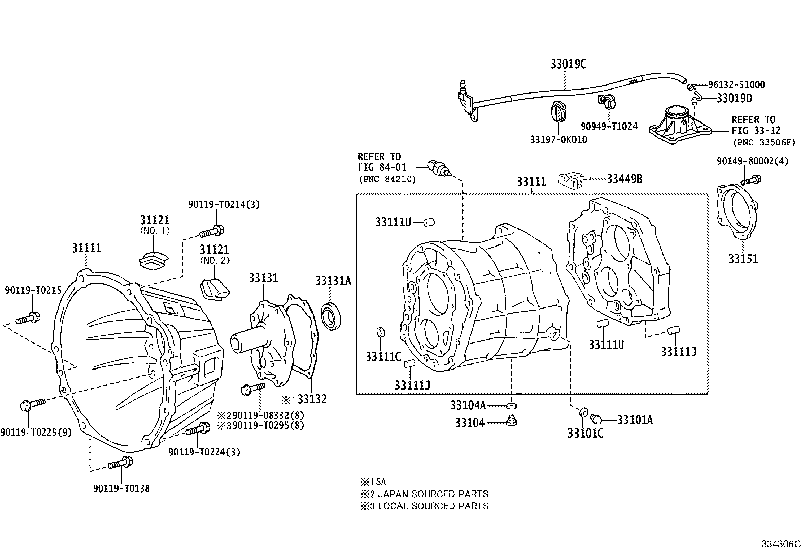 Clutch Housing + Transmission Case