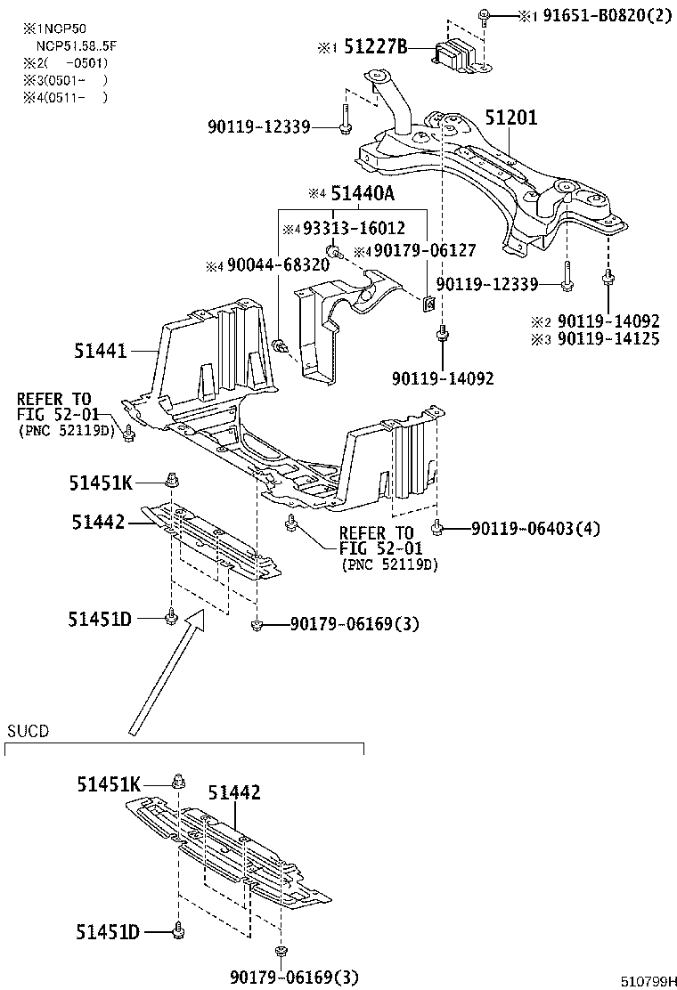 Suspension Crossmember & Under Cover