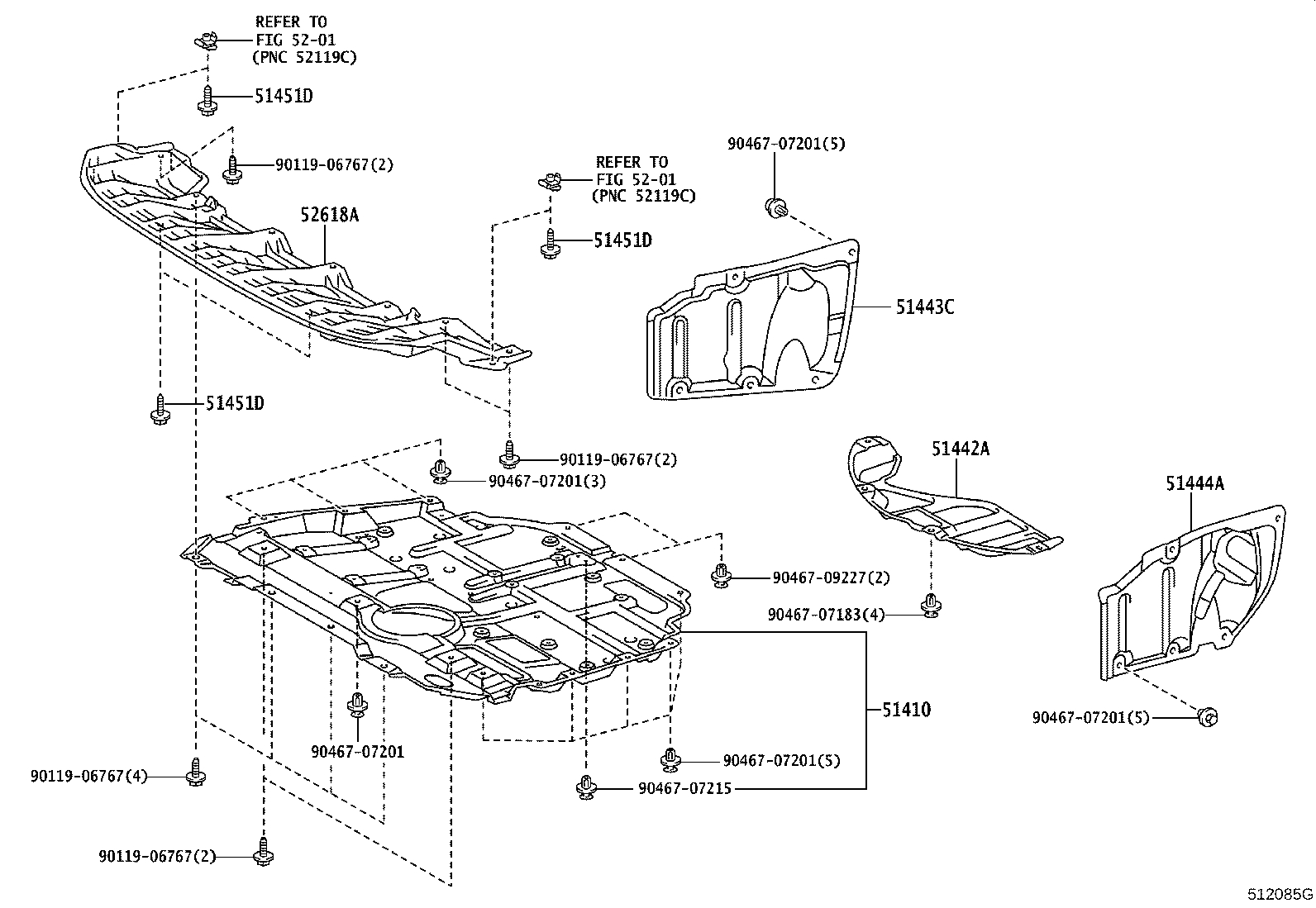 Suspension Crossmember & Under Cover