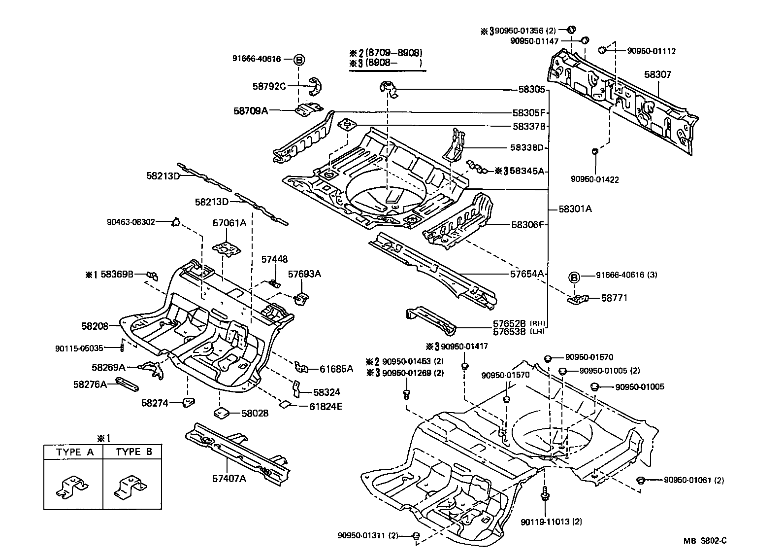 Floor Pan & Lower Back Panel