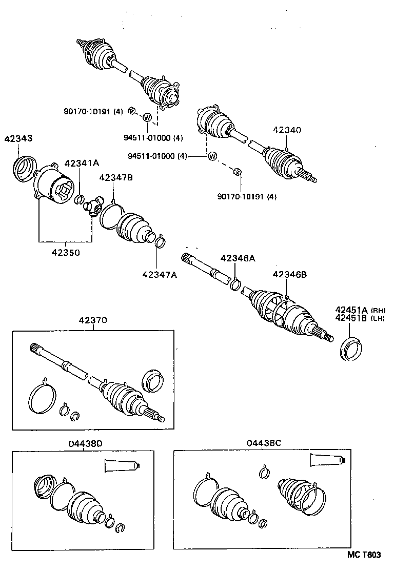 Rear Axle Shaft Hub