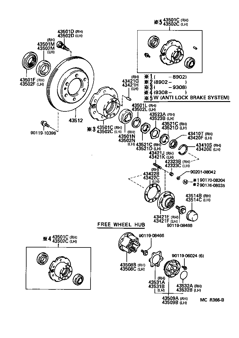 Front Axle Hub