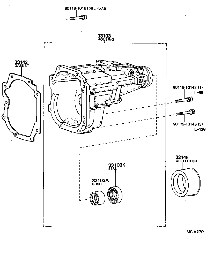 Extension Housing