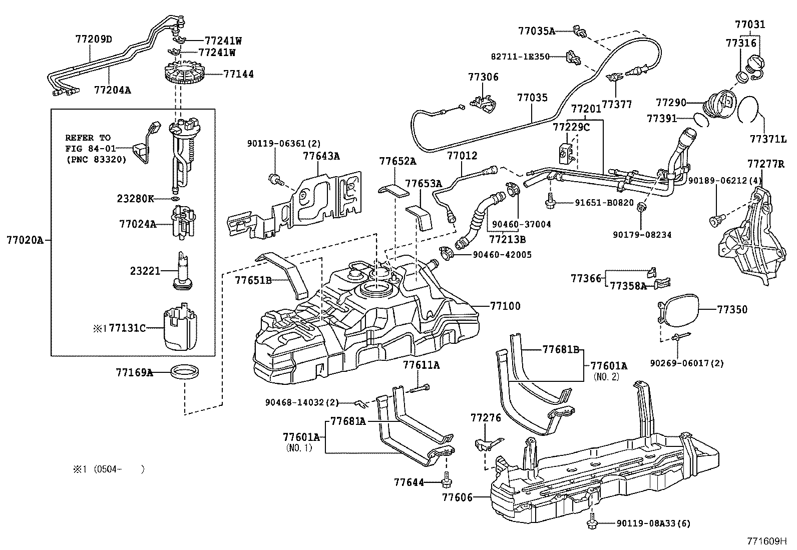 Fuel Tank & Tube