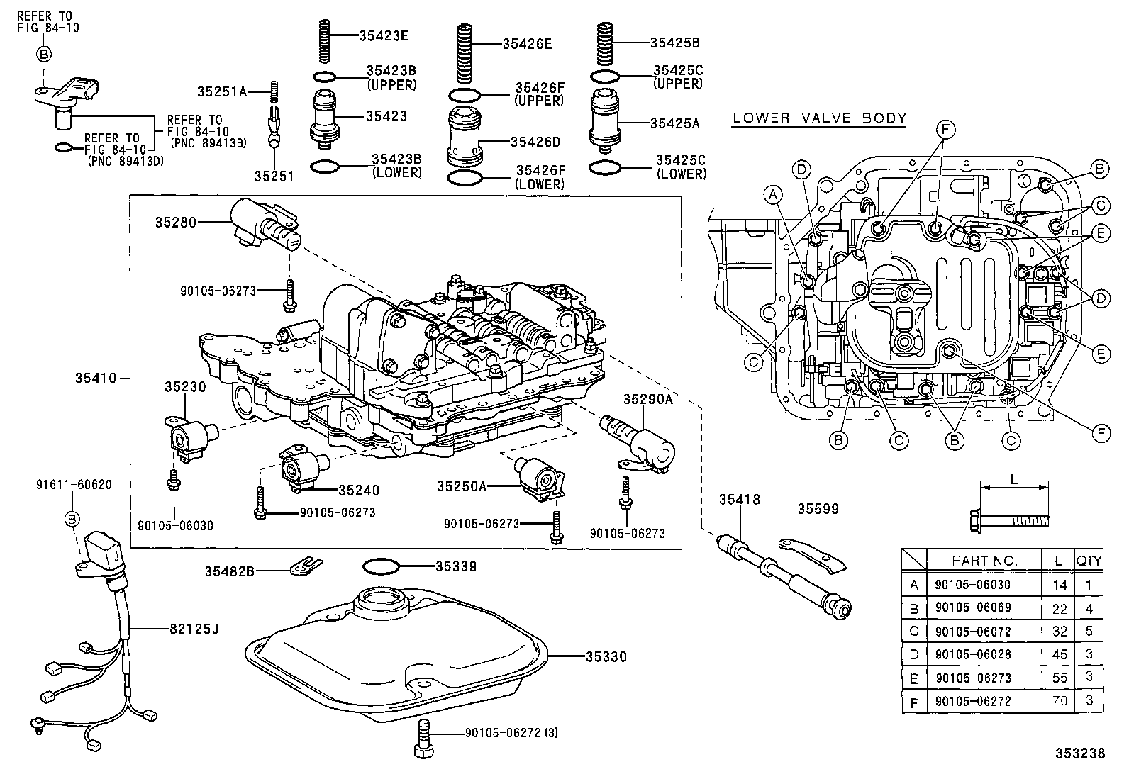 Valve Body Oil Strainer