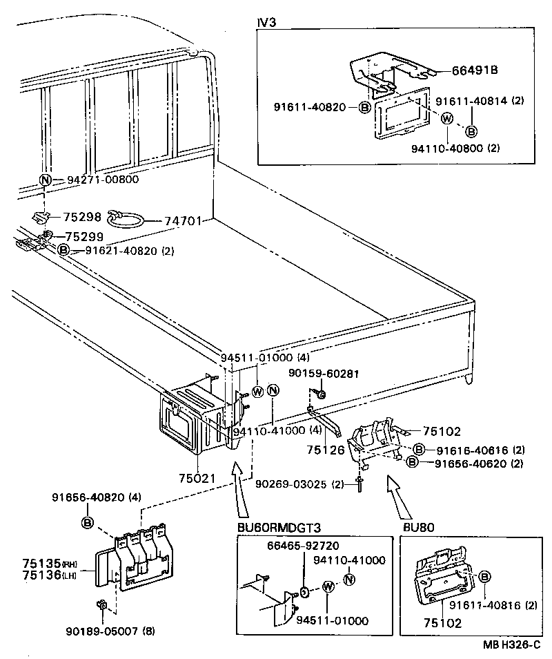 Tool Box License Plate Bracket