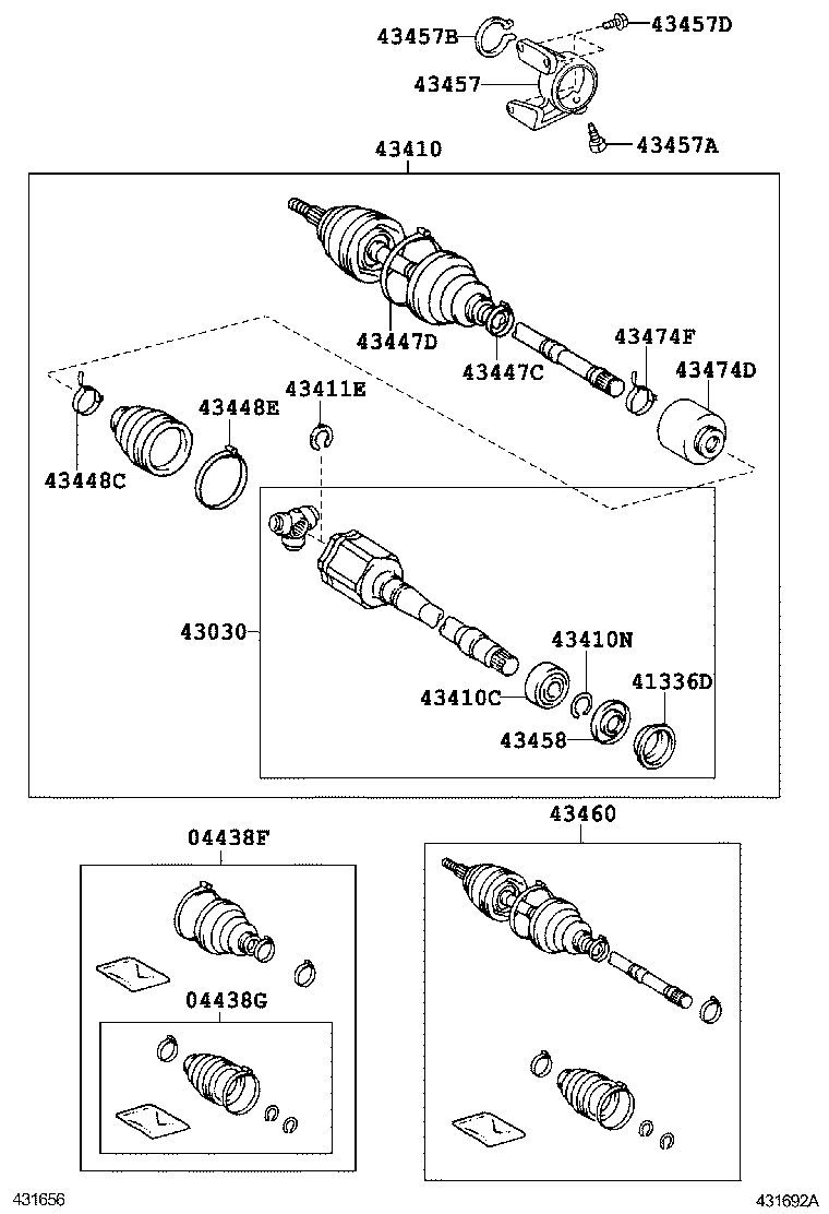 Front Drive Shaft