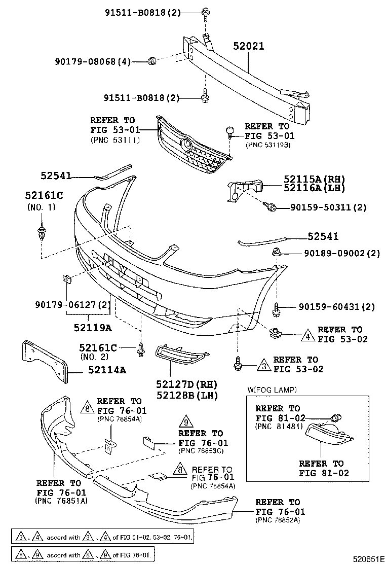 Front Bumper Bumper Stay