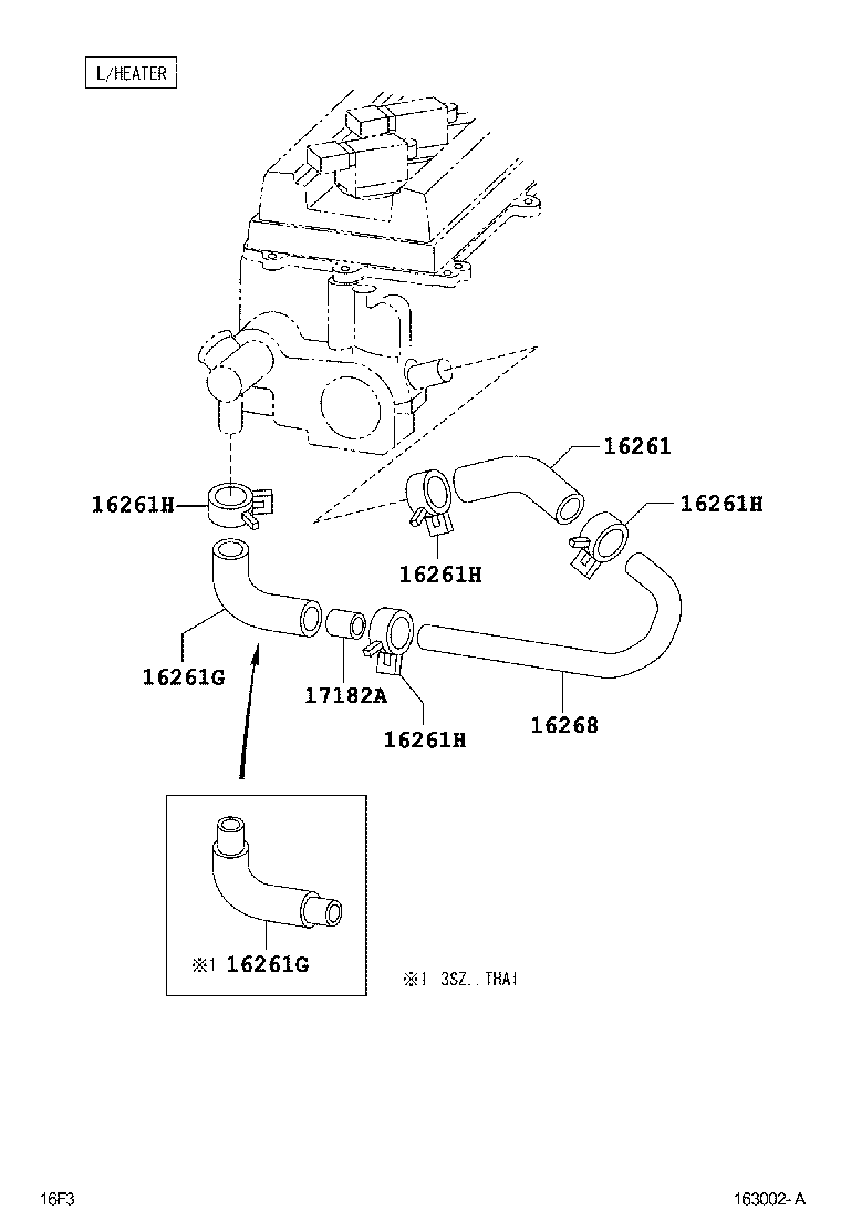 Radiator Water Outlet