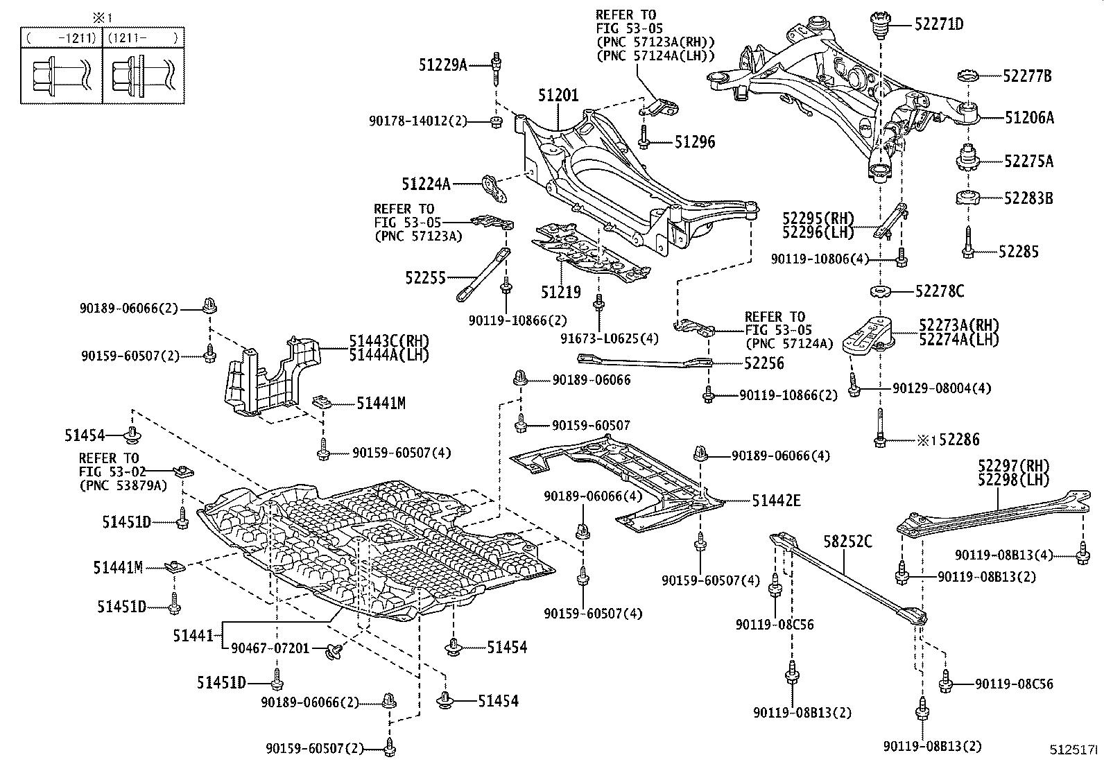 Suspension Crossmember & Under Cover