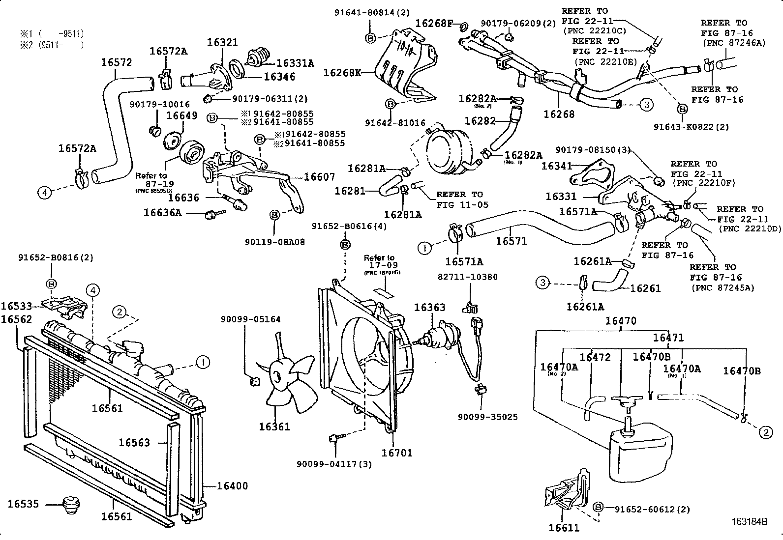 Radiator Water Outlet