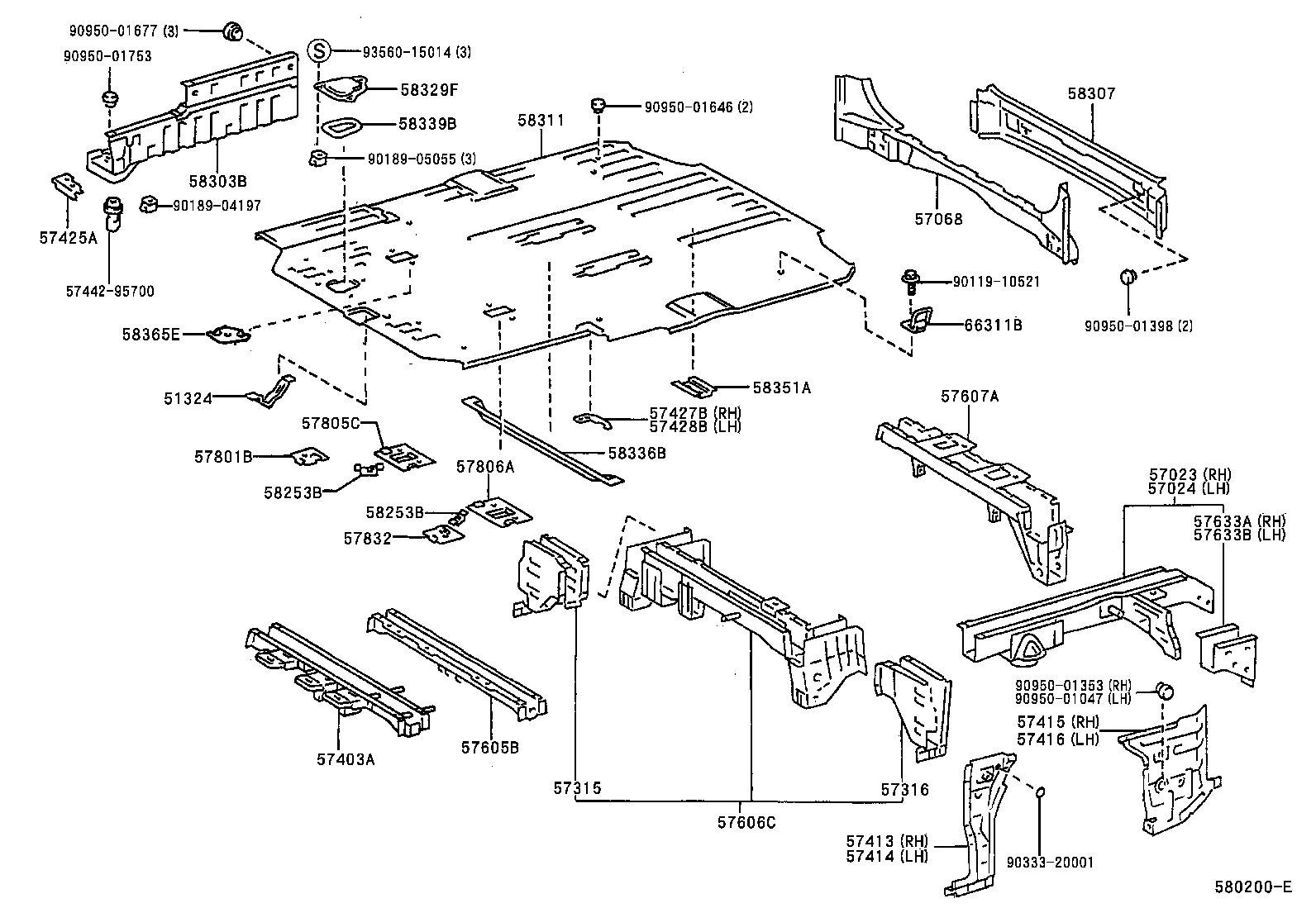 Rear Floor Panel