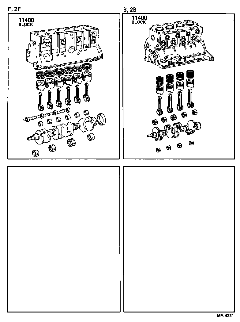 Conjunto de bloque corto