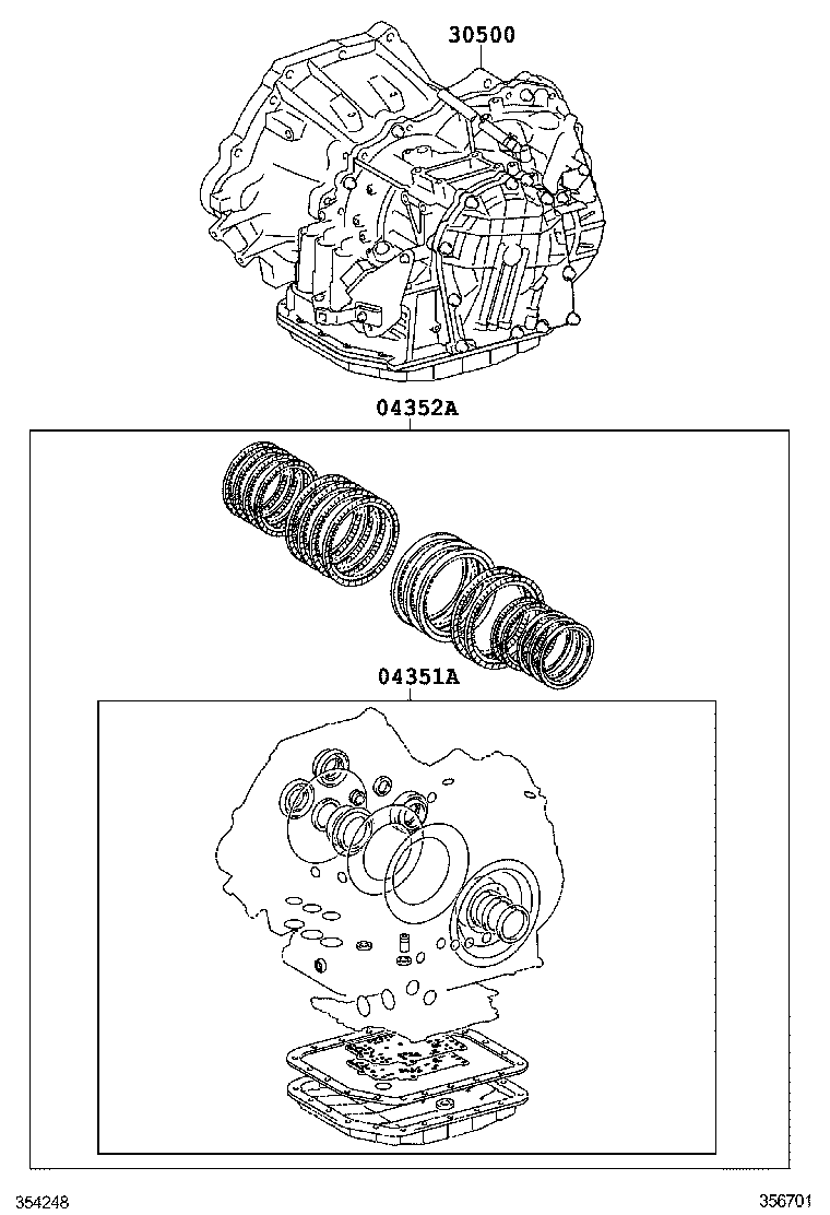 Transaxle Or Transmission Assy & Gasket Kit