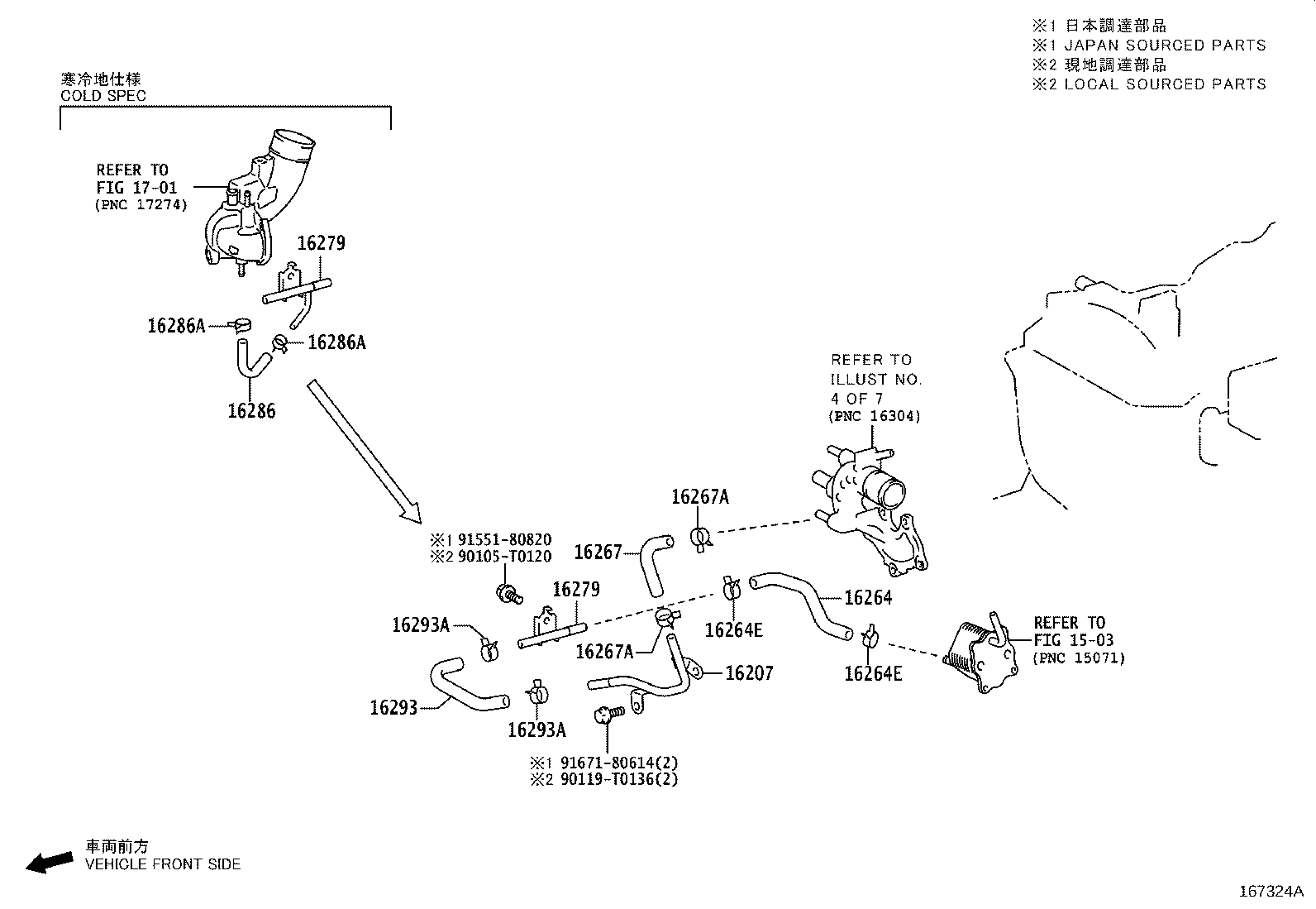 Radiator Water Outlet