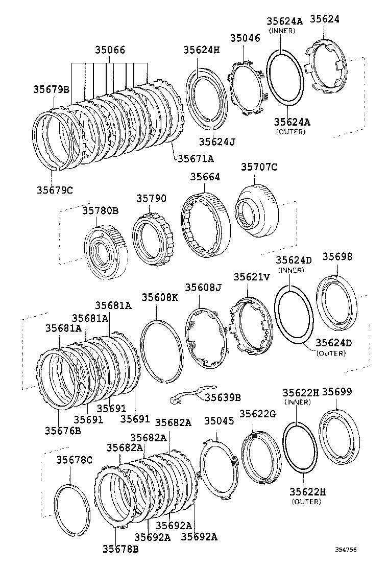 Center Support Planetary Sun Gear