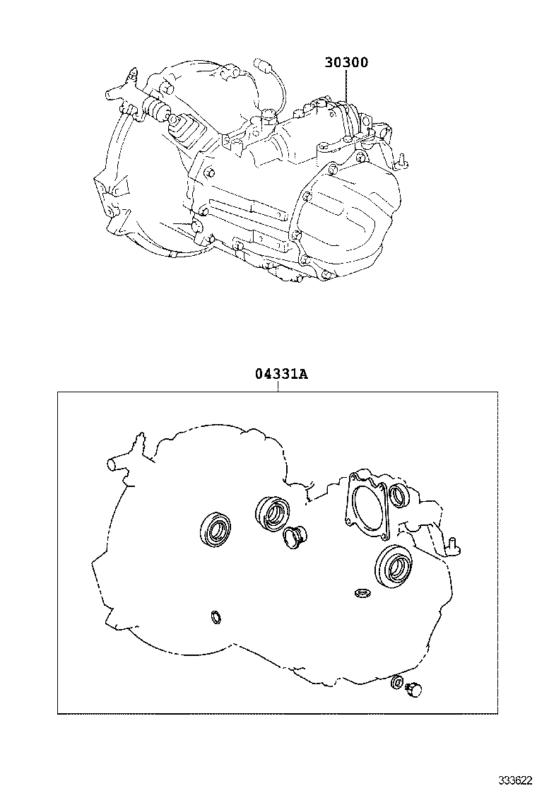 Transaxle Or Transmission Assy & Gasket Kit