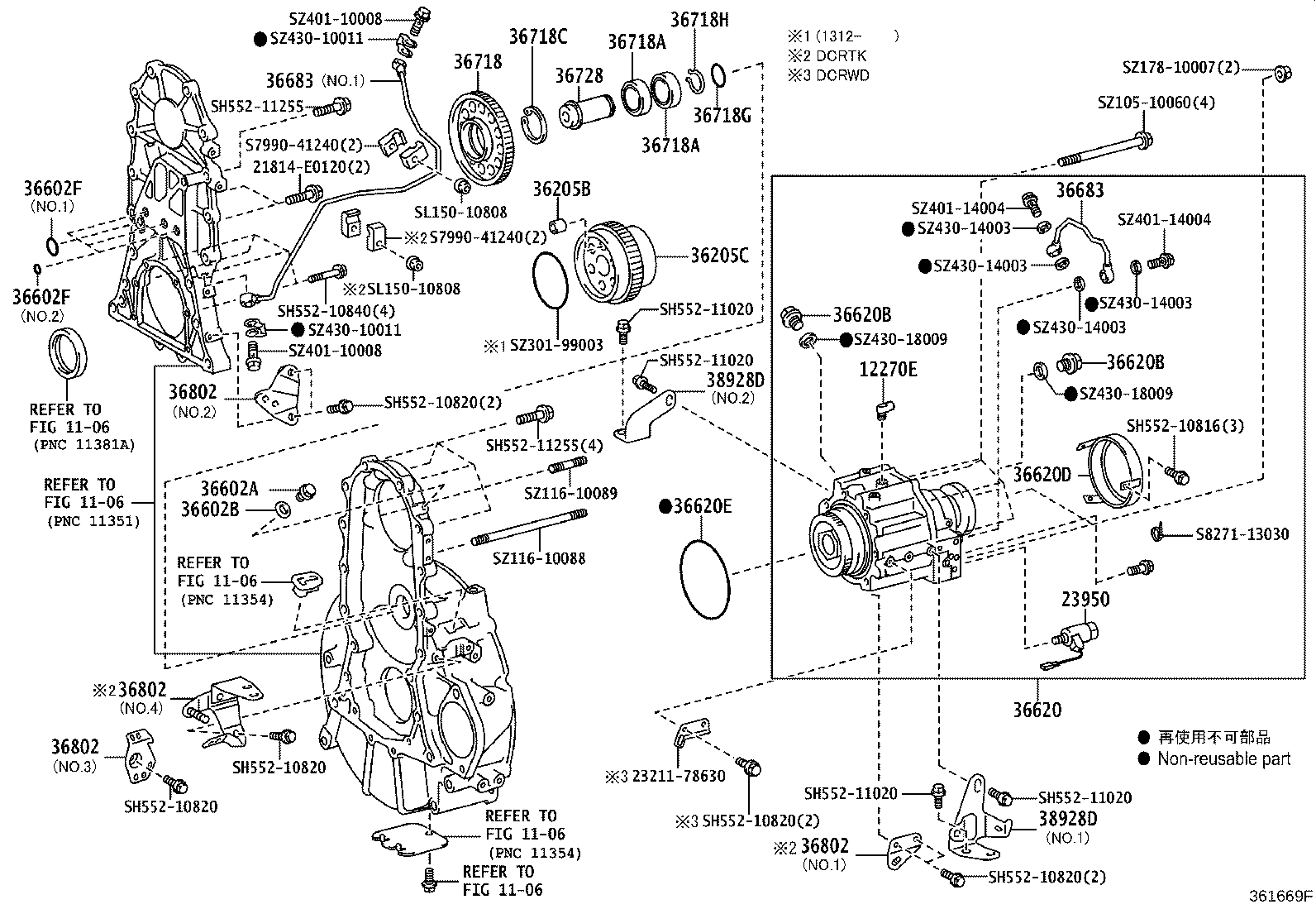 Power Takeoff Case Gear