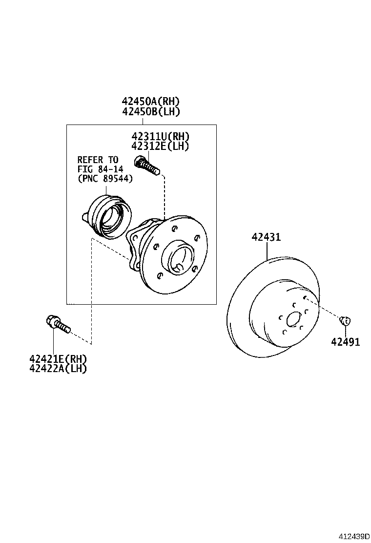 Rear Axle Shaft Hub