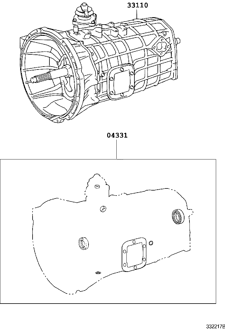 Transaxle Or Transmission Assy & Gasket Kit
