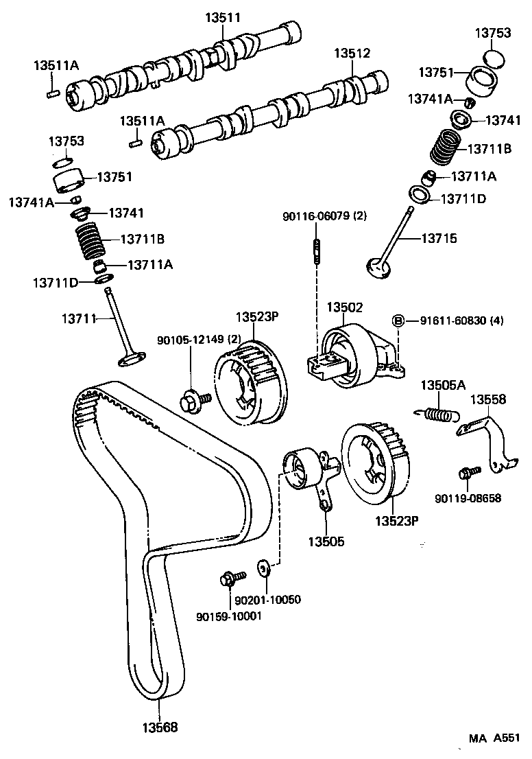 Camshaft & Valve