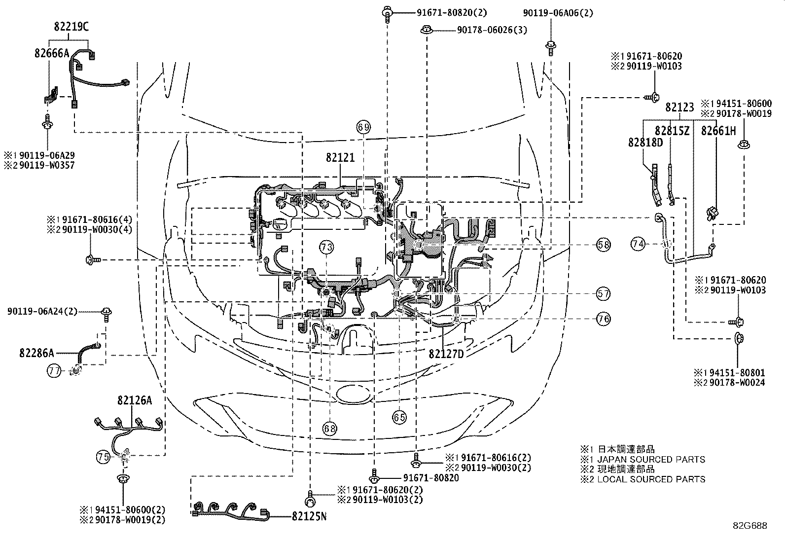 Wiring & Clamp