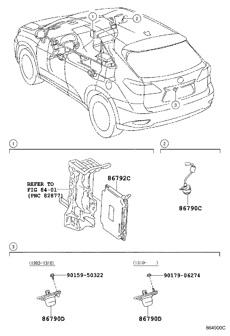 Rear Monitor Display Camera