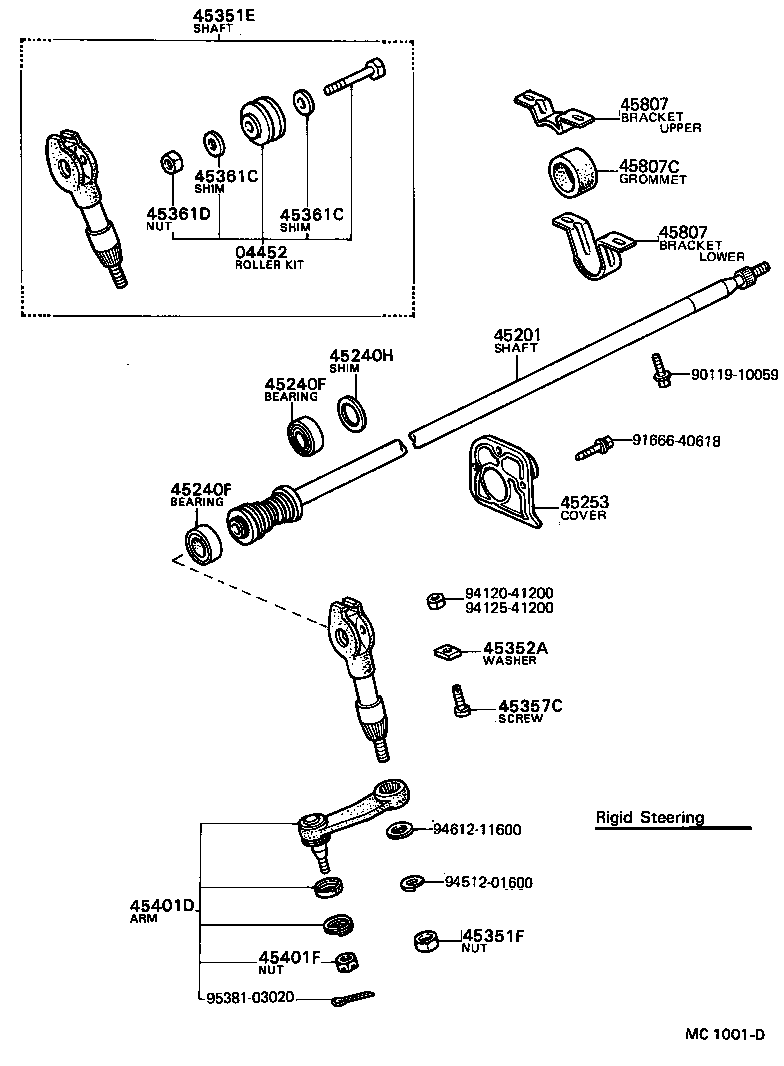 Steering Column & Shaft