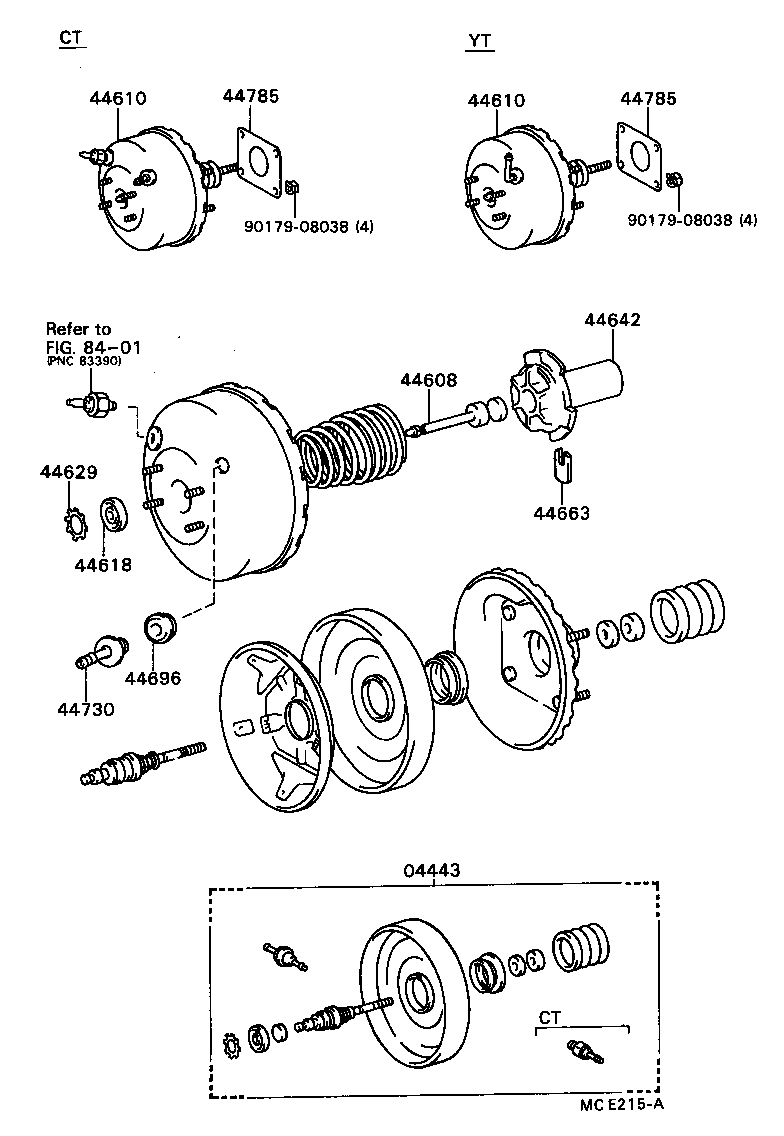 Brake Booster & Vacuum Tube