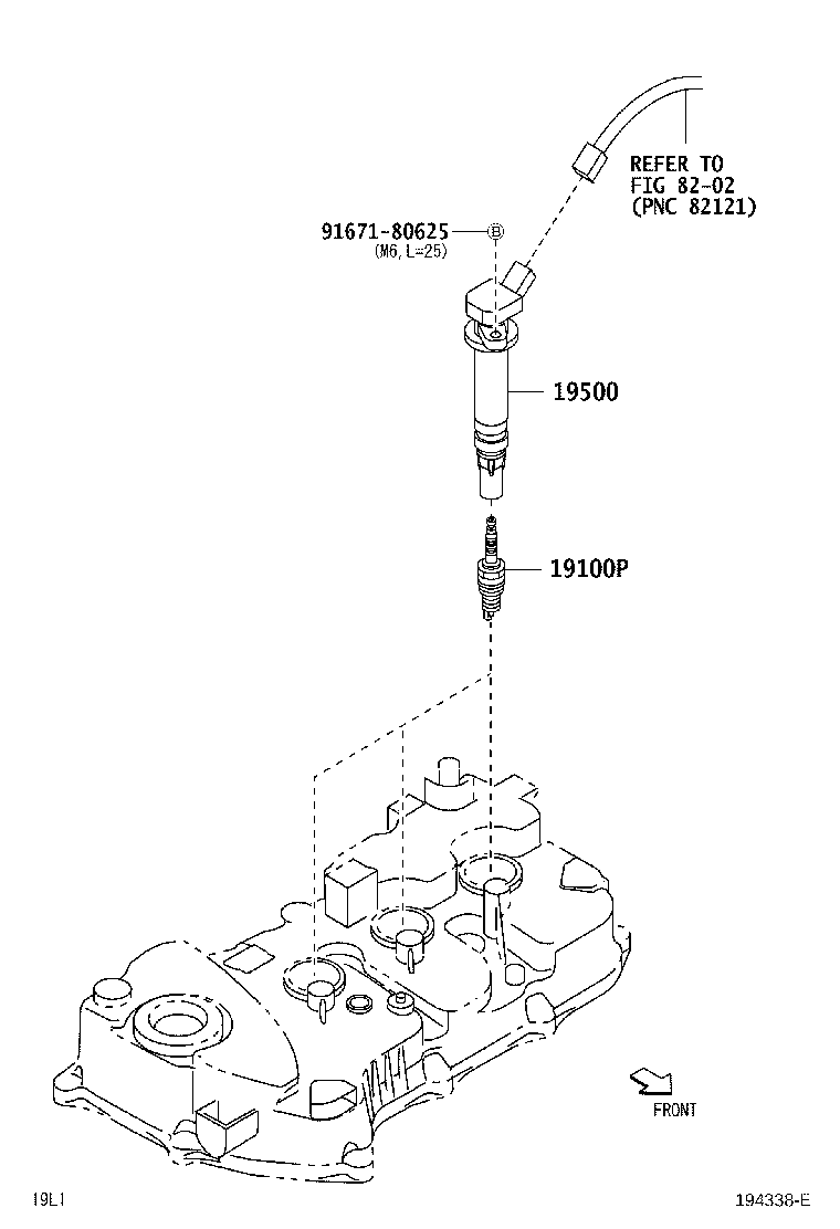 Ignition Coil Spark Plug Glow Plug