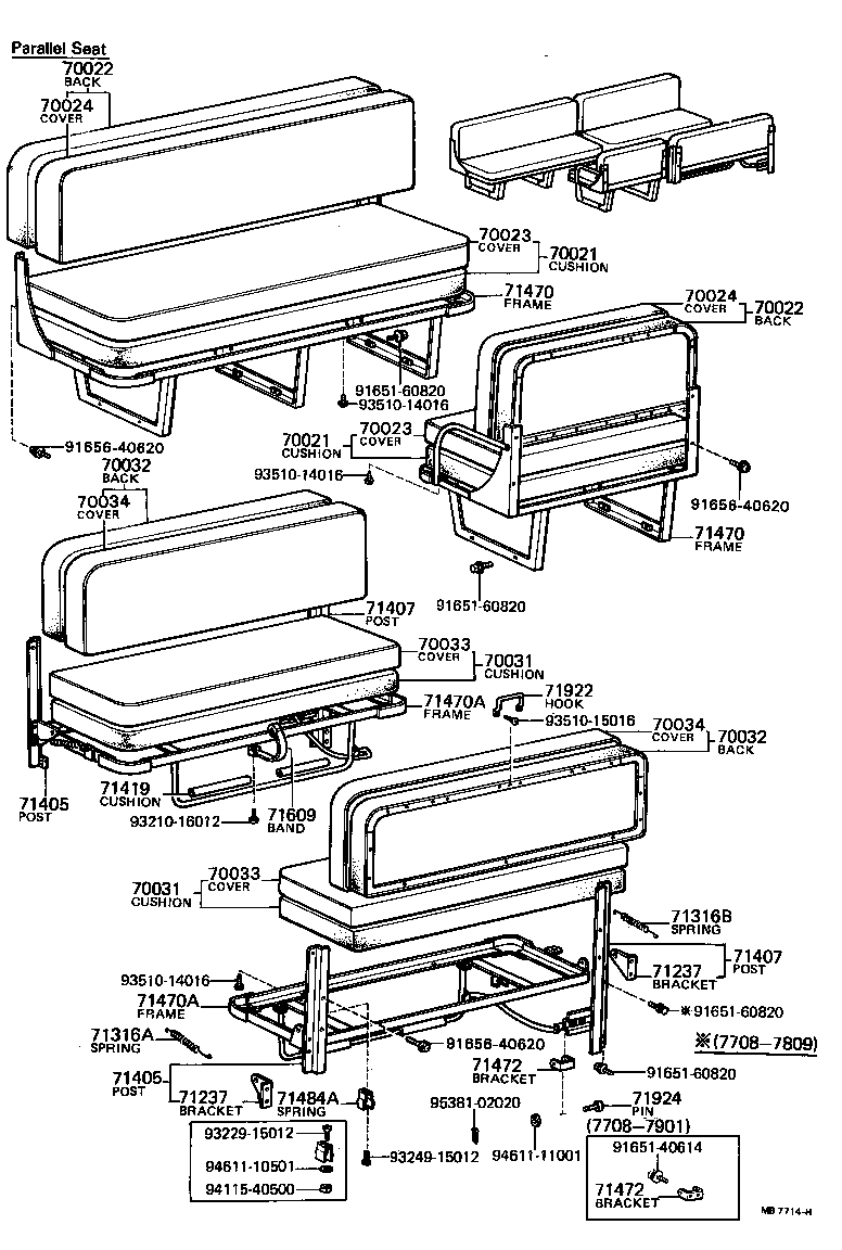 Seat & Seat Track