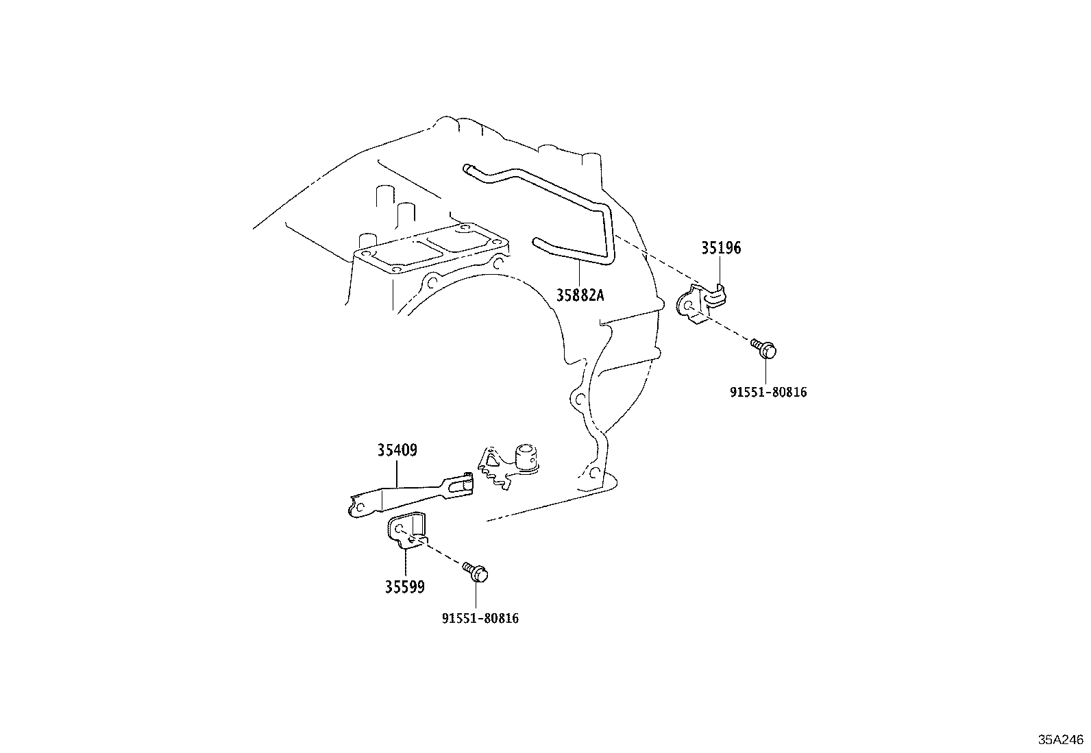 Valve Body Oil Strainer