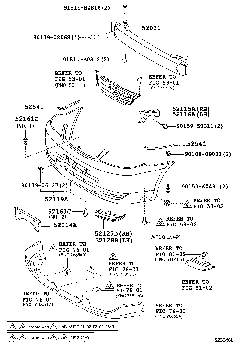 Front Bumper Bumper Stay