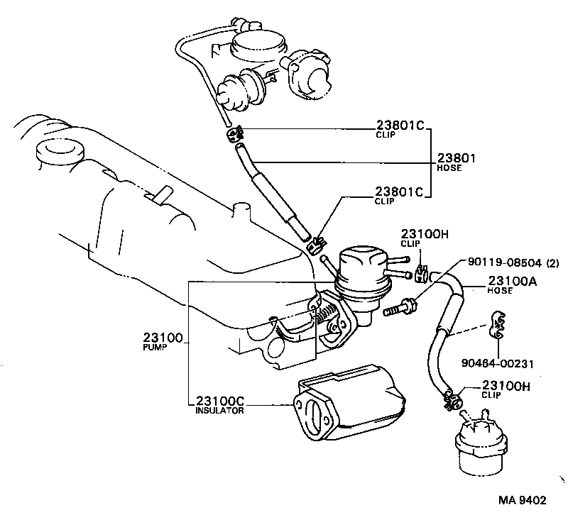 Fuel Pump & Pipe