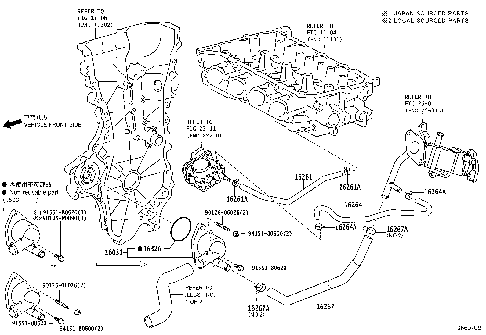 Radiator Water Outlet