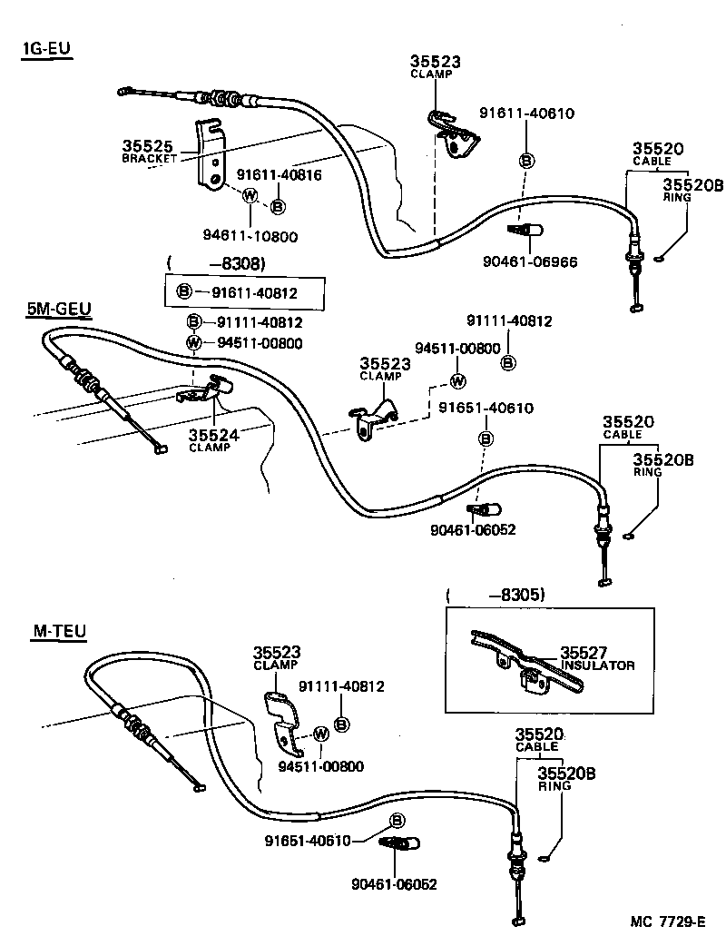 Throttle Link & Valve Lever