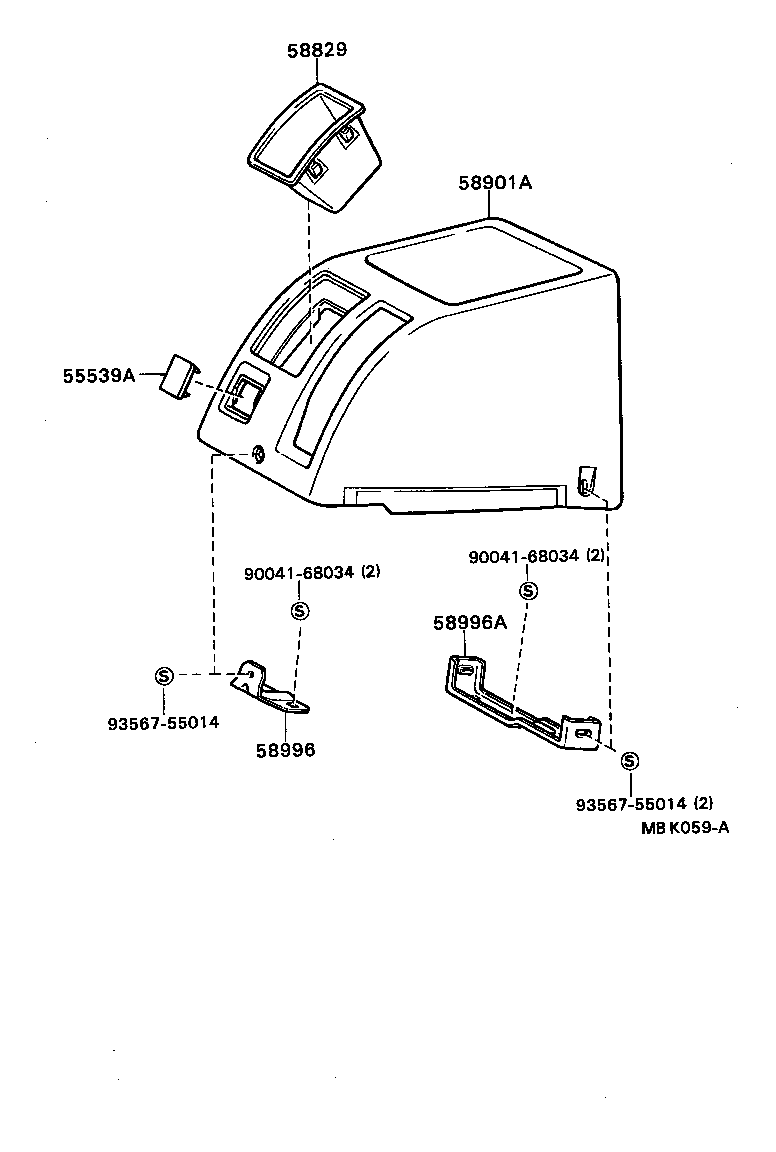 Console Box & Bracket