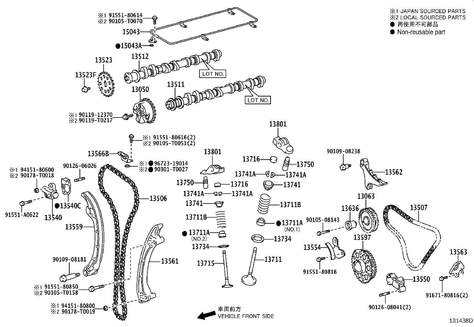 Camshaft & Valve