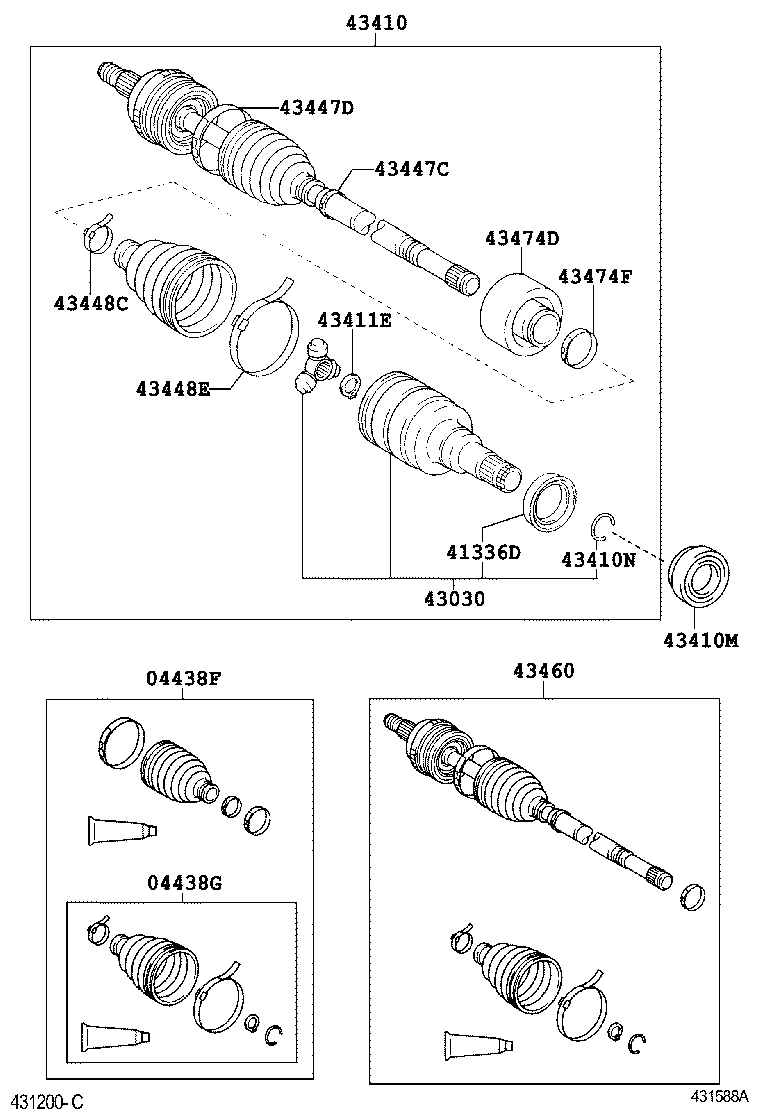 Front Drive Shaft