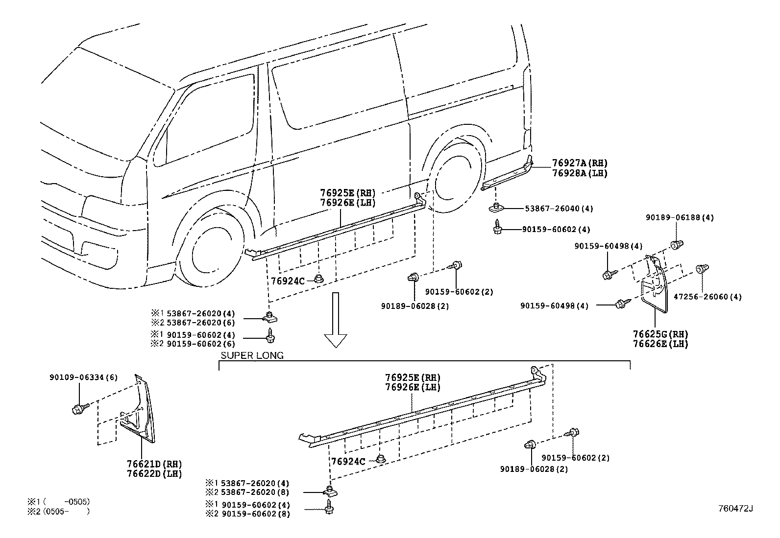 Spoiler & Side Mudguard