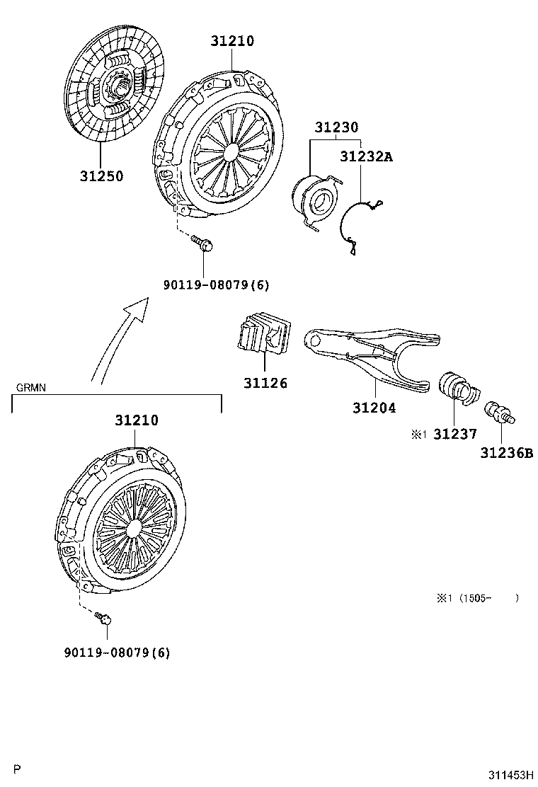 Clutch & Release Fork
