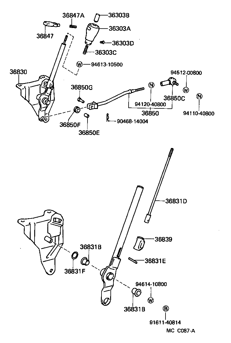 Power TakeOff Lever & Link